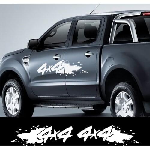 Nice Car Door Wrap Sheet Roll Film Vinyl Stickers For Nissan NAVARA Mitsubishi L200 Triton Pickup Decor Decals Auto Accessories