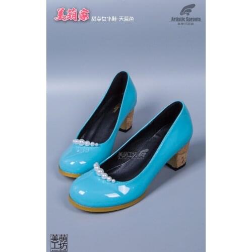 LoveLive Water Group Dessert Maid Valentines Day Cos Round Head Lolita Uniform Shoes