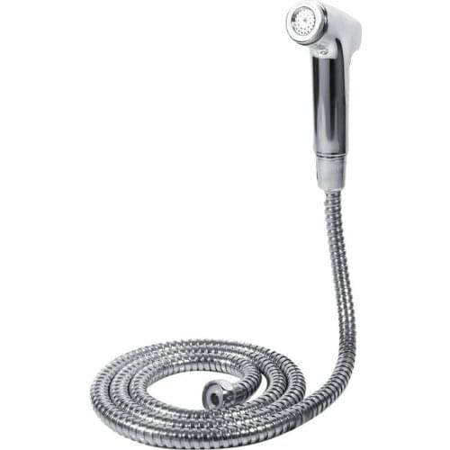 Stainless Steel Toilet Bidet Tap Set Handheld Hygienic Shower Bidet Sprayer Toilet Seat Bidet Faucet Wall Bracket Hose Kit