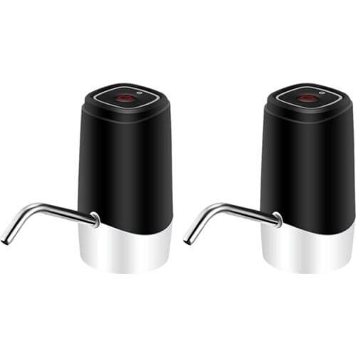 Hot TOD-Automatic Electric Water Pump USB Charging Water Dispenser Household Outlet Faucet Tools Water Pumping Device Black