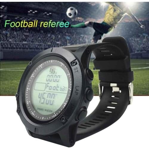 Countdown High Accuracy Referee Timer 3 Row Match Game Wrist Watch Portable Night Light Soccer Stopwatch For Sports