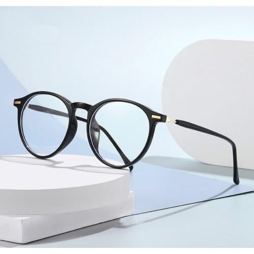 Anti-Blue Ray Optical Glasses Frame for Men and Women Blue Light Blocking Eyeglasses Spectacles Plastic Full Rim Eyewear