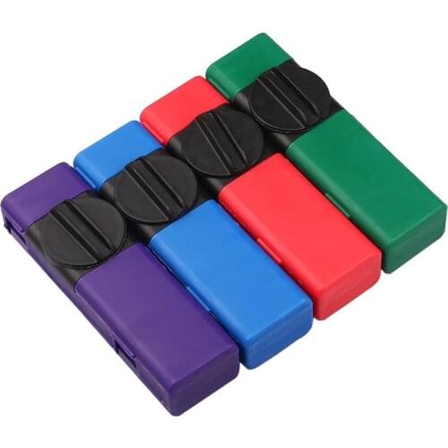 3 in 1 Plastic Cigarette Grinder Tools Cigarette Storage Case Tobacco Smoke Grinder Smoking Accessories Random Color