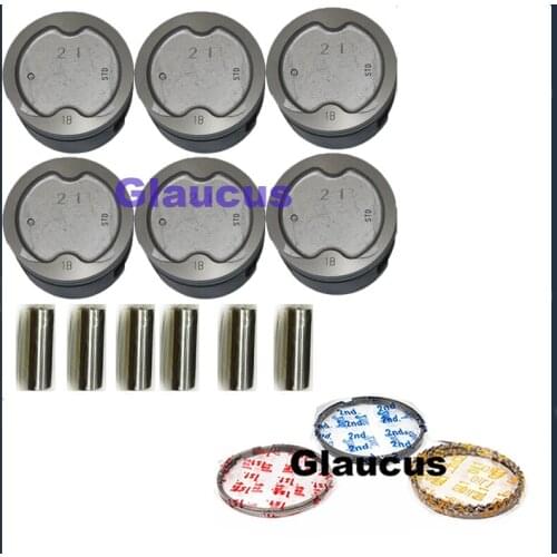 1FZ 1FZFE 1FZ-FE engine piston / ring for Toyota Land Cruiser Lexus LX450 LX 450 4477cc 4.5L 1992-2009 13101-66021 1310166021