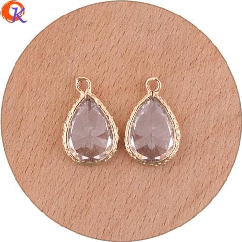 Cordial Design 50Pcs 12*19MM Jewelry Accessories/Earring Connectors/DIY Earring Making/Charms Jewelry/Hand Made/Earring Findings