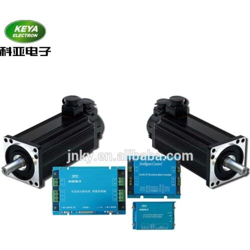 Sinusoidal wave close loop high efficiency hall sensor optical encoder bldc servomotor 24v 48v 800w