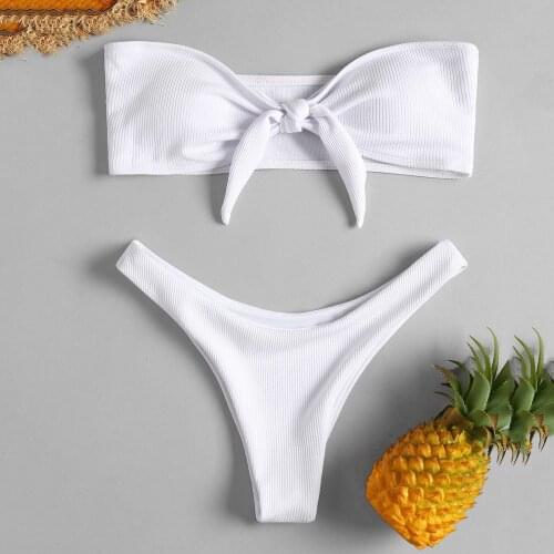 Sexy Solid Bikinis Women Swimsuit Micro Women Solid Tankini Set Brazilian Swimwear Summer Bathing Suit Stroje Kapielowe Damskie