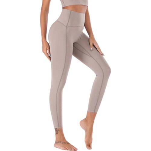 Naked-Feels Woman Yoga Leggings Green Anti-sweat legins Fitness Skin Gym Leggings Femme High Waist Yoga Pants Legins For Women