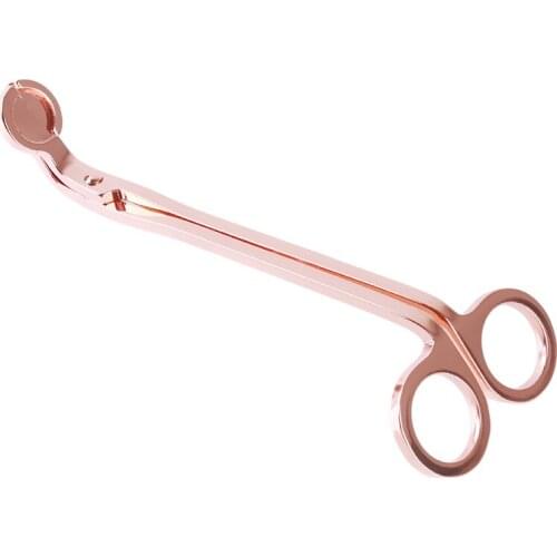 Stainless Steel Candle Wick Trimmer Extinguisher Tool Luxury Candle Accessory Set Oil Lamp Trimmer Extinguish Trim Scissor