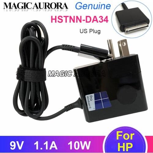9V 1.1A HSTNN-DA34 685735-003 686120-001 AC Adapter Charger For HP ELITEPAD 1000 G2 900 Z2760 PCNB Z3795 H9X29EA N2S50UA N3D04UC
