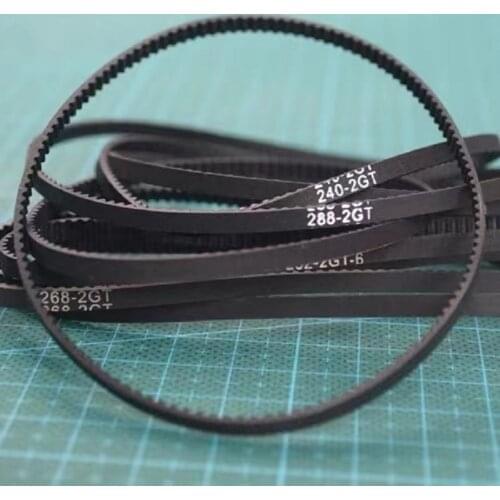 2GT Timing Belt 6mm Width 488 494 500 500 524 528 540 550 570 600 606mm GT2 Closed Loop Synchronous Rubber Belts