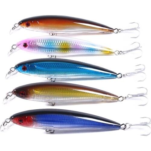 5Pcs Big Minnow Fishing Lures 16cm 42g Deep Diving Long shot Hard Crankabits Wobblers Quality Hooks Fishing Tackle