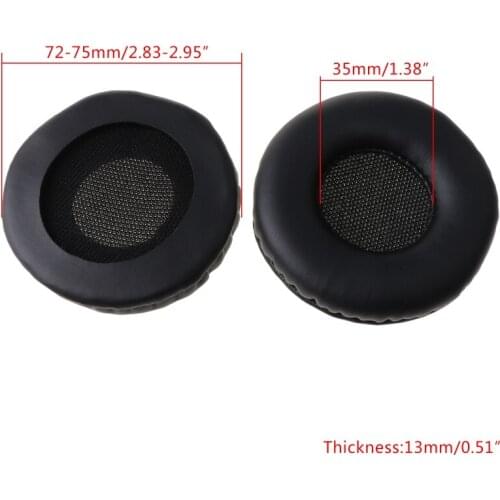 Ear Pad For S-ony MDR- ZX310 K518 K518DJ K81 K518LE Headphones Replacement Ear Pads Soft leather Memory Foam