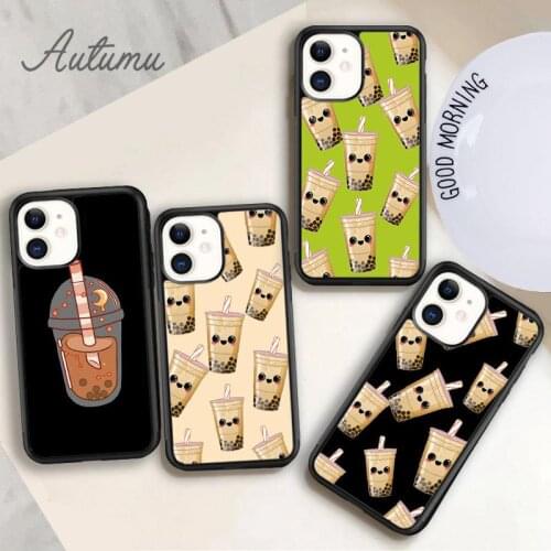 Puppy face boba Phone Case for iPhone 11 12 Pro Max mini X XR XS SE 2020 5 6S 7 8 Plus Samsung Galaxy S8 S9 S10 Cover shell