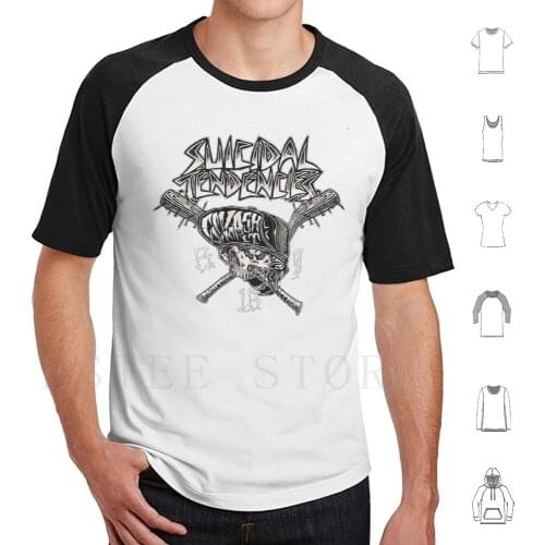 East West Tendencies T Shirt Cotton Men DIY Print Suicidal Tendencies Suicidal Tendencies Band Suicidal Tendencies Suicidal