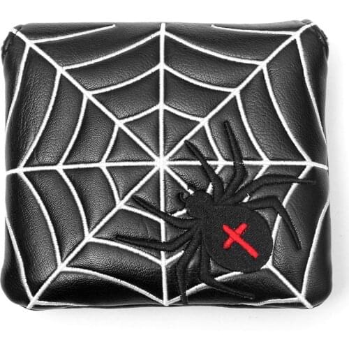 Square Golf Club Large Mallet Putter cover headcover magnetic closure for Tayloramde Spider Putter