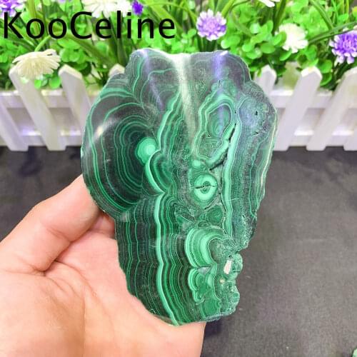 Natural Crystals Quartz Malachite Specimen Freefrom Energy Reiki Stone Room Home Office Aquarium Decoration Accessories Gemstone