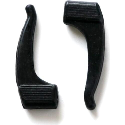 Glasses crescent-shaped non-slip ear hooks, soft silicone frames, tail sleeves, ear pads, ear hooks