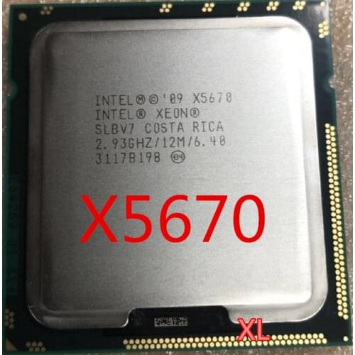 Intel Xeon X5670 Processor 2.93GHz LGA 1366 12MB L3 Cache Six Core server CPU X5670