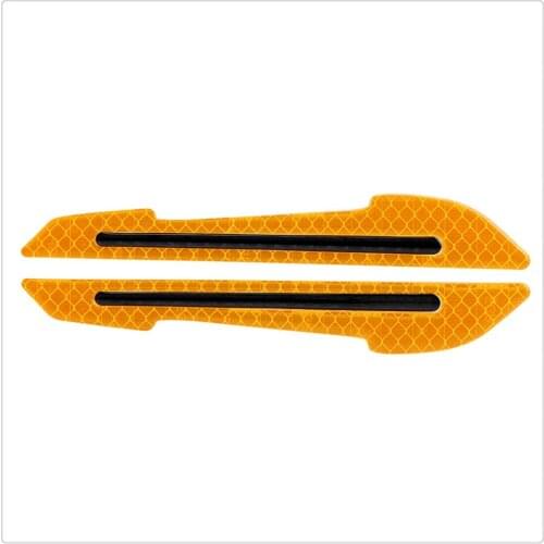 2pcs Car Exterior Styling Reflective Sticker Tape for Peugeot 308 508 2008 3008 4008 6008 301 206 307 406 407 207 208 408