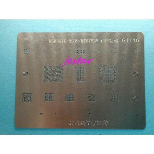 1pcs BGA reballing reball stencil for huawei G7 G8 7I 5S MSM8916/MSM8939/MT6753V/CPU PM8916 MT6169