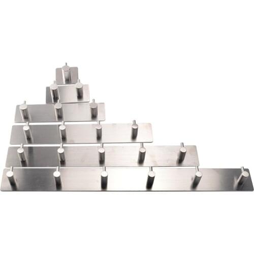 Sticky Hook 304 Stainless Steel Kitchen Doll Wall Hook Traceless Metal Heavy Duty Wall Hooks 1PCS