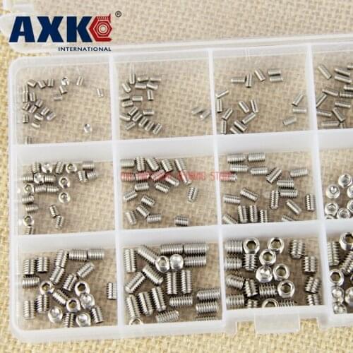 2019 Rushed Parafuso Wood Screws 300pcs 304 Stainless Steel Concave Machine Rice Screw Top Hexagon Silicone Set Head M3m4m5m6