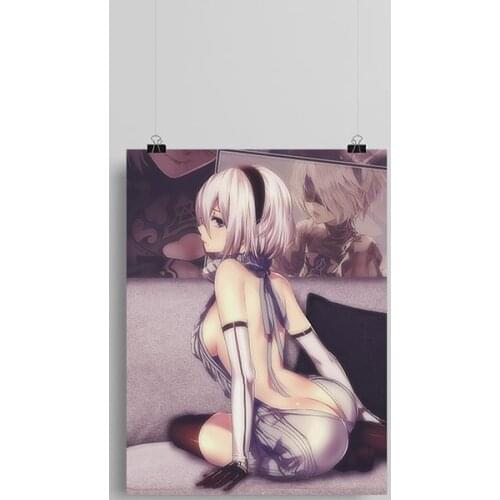 2B Nier automata anime Canvas poster Painting wall Art decor Living room Bedroom Study Home Decoration Prints