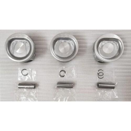 3PCS 03D107065C 03D107065F PISTON FOR AUDI VW 1.2 TSI AWY BMD CHFB With Piston Rings and Bolts