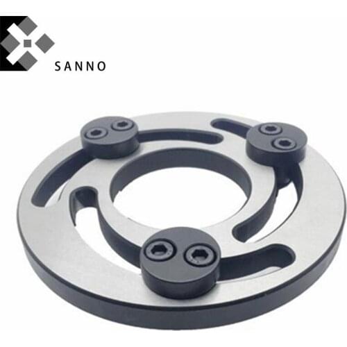 Free shipping 4 / 5 / 6 Inch hydraulic chuck precision repair 3 jaws CNC machine adjustable soft jaw for lathe chuck accessories