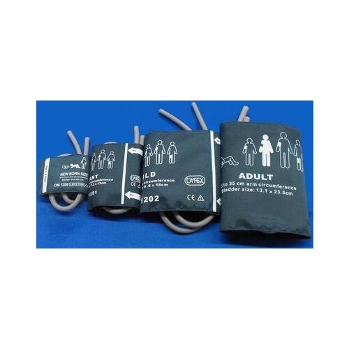 Monitor accessories mercury double tube blood pressure cuff sleeve