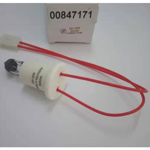 Germany-made, Dr.fischer 24v50w with the black top, replace hanaulux blue30 24v50w halogen lamp, for theater-room lighting