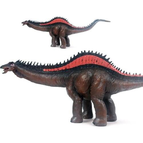 Simulation Prehistoric Animals Rebbachisaurus Action Figures Model PVC Cognition Toys Gift For Kids