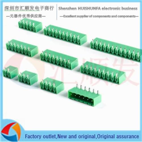 KF2EDGRC curved needle socket (sealing) 300V/10A 5.08mm pitch plug-in terminal