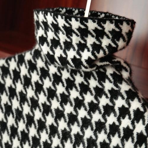 Classic plover case sets thickening turtleneck sweater knitting women cultivate ones morality render unlined upper garment