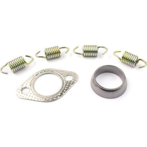 Exhaust Donut Seal Gasket Spring Rebuild Kit 5240898 For 1996-2000 Polaris Sportsman 500 Models