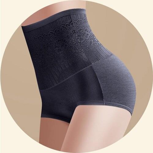Womens High Waist Body Shaper Panties Seamless Butt Tummy Belly Control Waist Slimming Pants Shapewear Girdle Thin Abdomen Hips