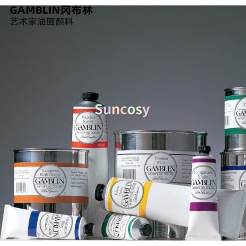 Gamblin Artist Oil Color - 37 Ml Tube, Artists Oil Paints Have Luscious Working Properties , Support Any Style of Painting