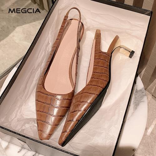 Женские туфли с ремешком MEGCIA China At AliExpress