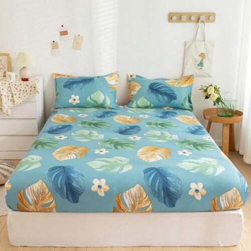 2021 New Thick Brushed Single Product Bed Sheet