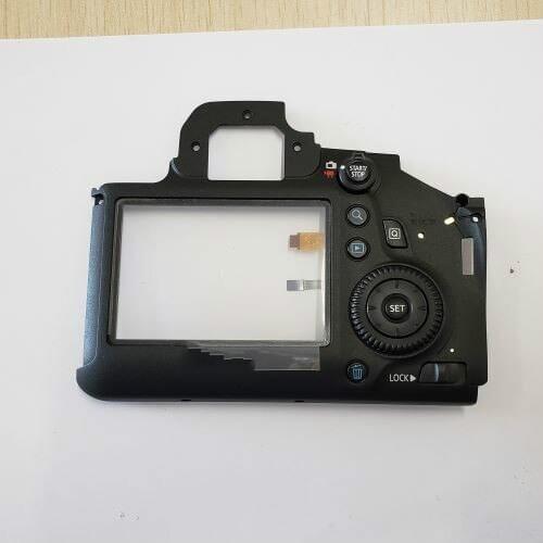 Brand New Original For Canon 6D Back Cover Rear Shell Assy With LCD Screen Protection Board Menu Button Cable Repair Part