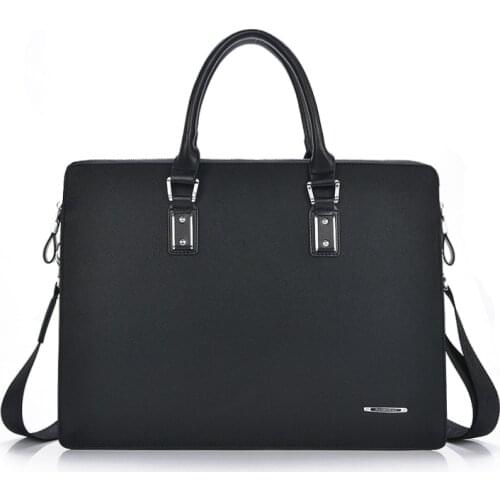 Wholesale Genuine Leather Men Briefcases Brand Fashion Mens Crossbody Bags High Quality Male Messenger Bags 2019 New arrival