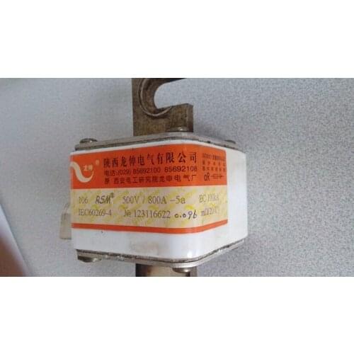 Fuses: 106RSM 500V 800A-5a BC100KA / 106RSM 500V 300A-1 / 106RSM 800V 400A-5b / 106RSM-F 660V 630A / 106RSM 660V 630A-5 aR