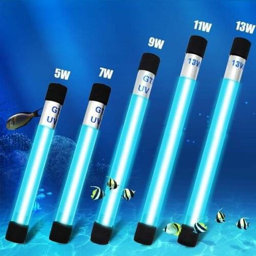 Aquarium UV Sterilizer Lamp Light Water Cleaner For Fish Tank Pond Ultraviolet Filter Clarifier UV Lamp for Aquarium