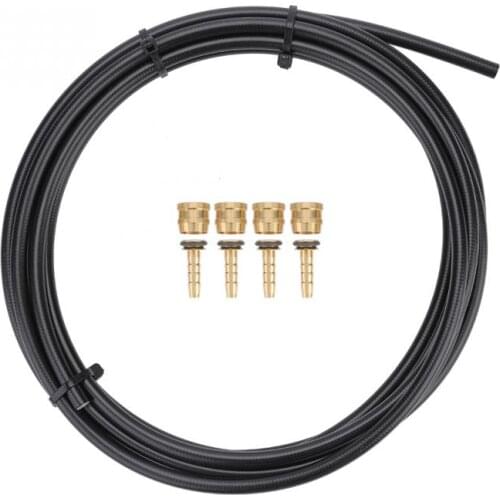 3m 5.4mm Bike Hydraulic Disc Brake Hose Tube with Olive Connector Inserts Set Accessory for Tektro Hydraulic Brake Disc