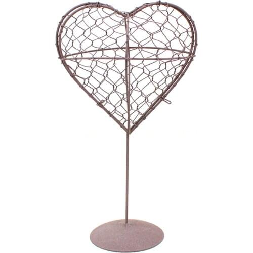 Wreath Frame Plant Pot Basket Home Mental 30*17CM Wire Metal Party Head Shape Flower Stand' Decoration Succulent Hanging Stand