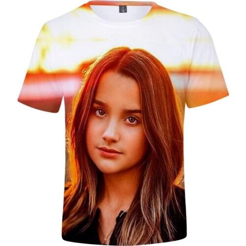 Annie LeBlanc Summer New Hot 3D Character T-shirt Top Comfortable Loose Short Sleeve Casual Style All-match T-shirt Short Sleeve