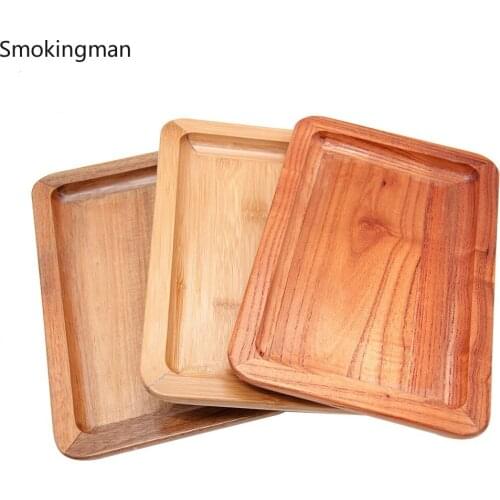 1 pcs New style wooden cigarette tray operation panel large solid wood length 280mm Cigarette tray rolling tray