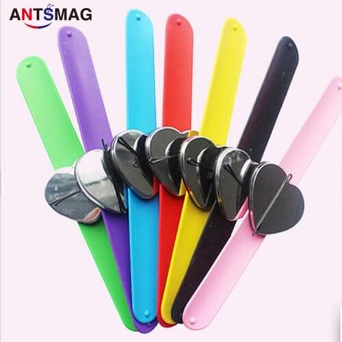 1Pcs Magnet Wrist Handle Studio Hair Salon Hairpin Pickup Strap Strap Ranfom Color