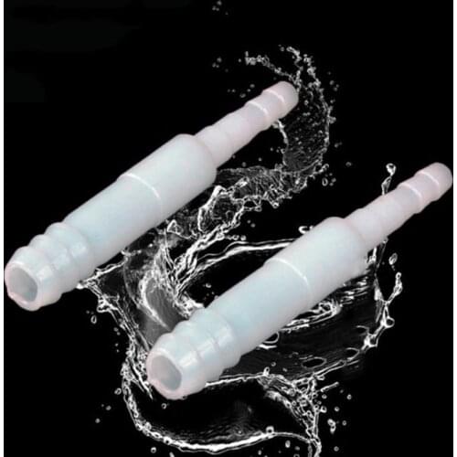 10pcs 4mm to 8mm Aquarium Plastic Connectors Tee Straight 2 Way Connector for Water Air Pump Fish Tank Accessory